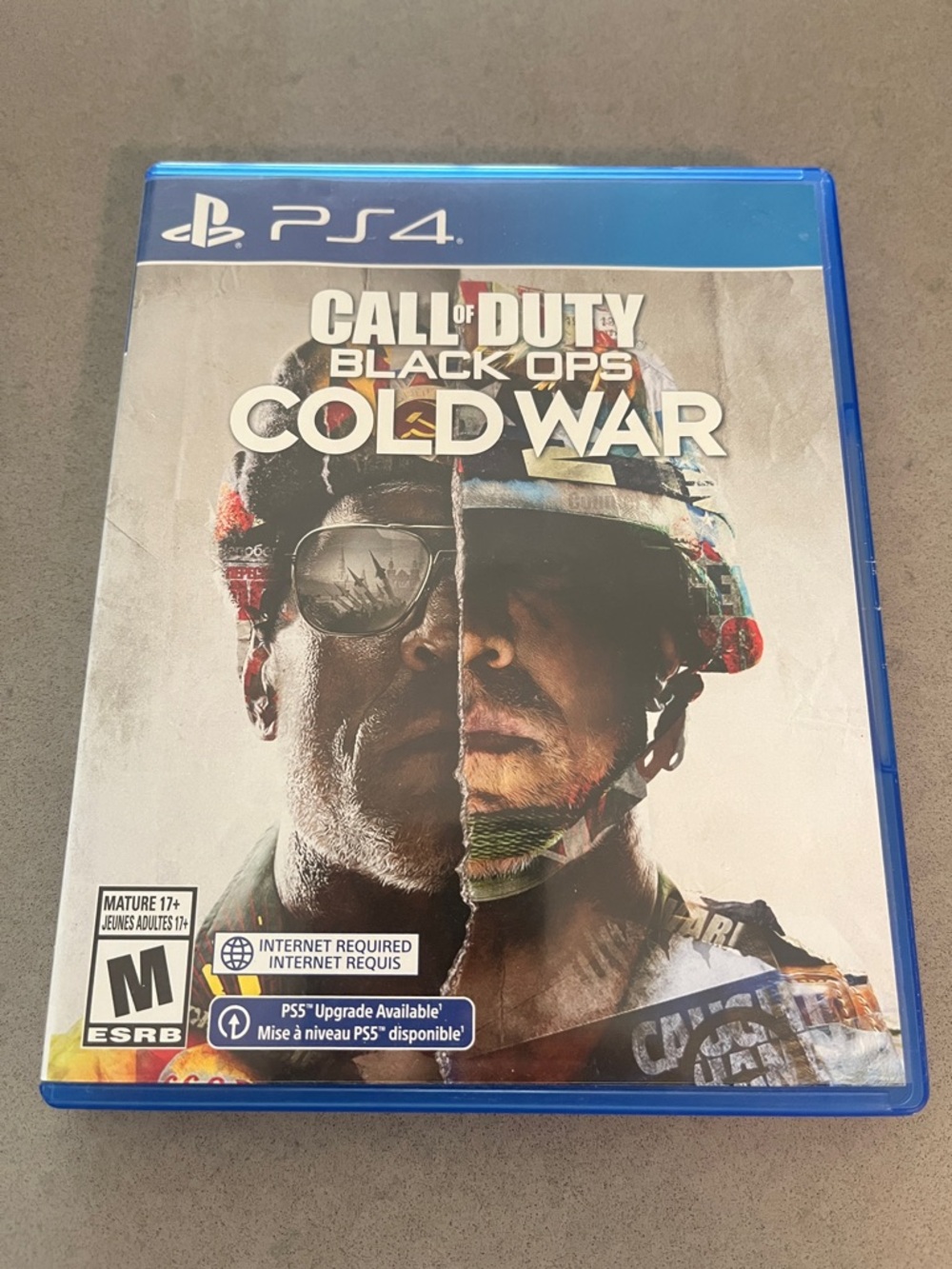 Sony PS4 Call of Duty Black Ops Cold War - Blue Case